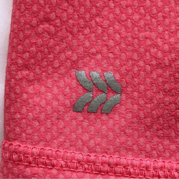 All In Motion Girls Large Sparkling Pink Woven Fleece Hoodie Jacket - Picture 9 of 11